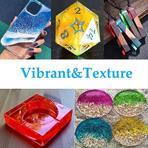 VLICHT Epoxy Resin Pigment26 Colors X10ml;Non-FadingResin Dye for Resin Beginners/Professional Art Workers,Highly Concentrated,Transluent&Opaque effect,Epoxy Resin Color Kit, Resin Jewelry Making