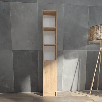 Flat30 Kitapl k 1 Kapakl  K t phane  ok Ama l  Dolap  am 180cm x 29,6cm x 27,6cm Atlantik  am