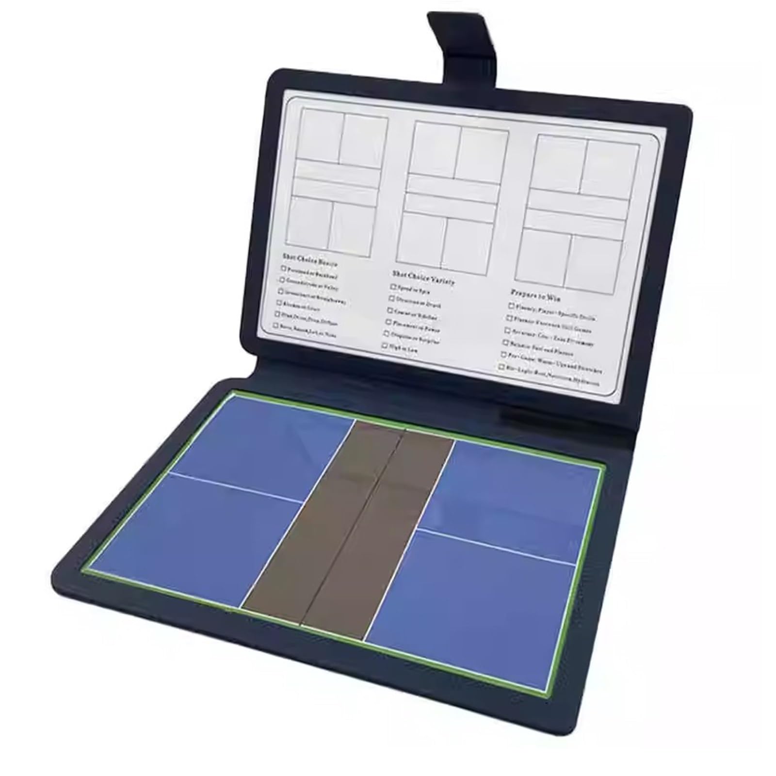 SLCXDPAT Pickleball Strategy Coach Board, Dry Erase Magnetic Coaching Clipboard, Pickleball Tactic Board, Lineup Board,whiteboard, Double-Sided, Training Aids Equipment Gear