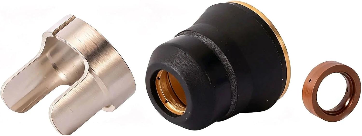 fits Harbor Freight Titanium Plasma65 TI-PC65 iPT-65 56255 56811 59182 58895 59164 Plasma cutter consumables Nozzles Electrodes Cups kits (23pk tips Kits)