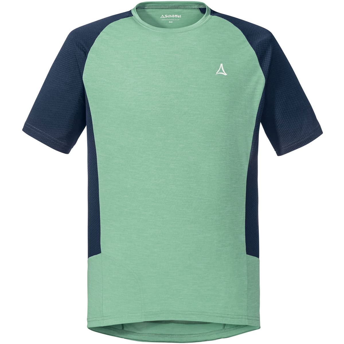 Schöffel Men's Auvergne M Shirt Hiking, Matcha Mint, 50 (EU)