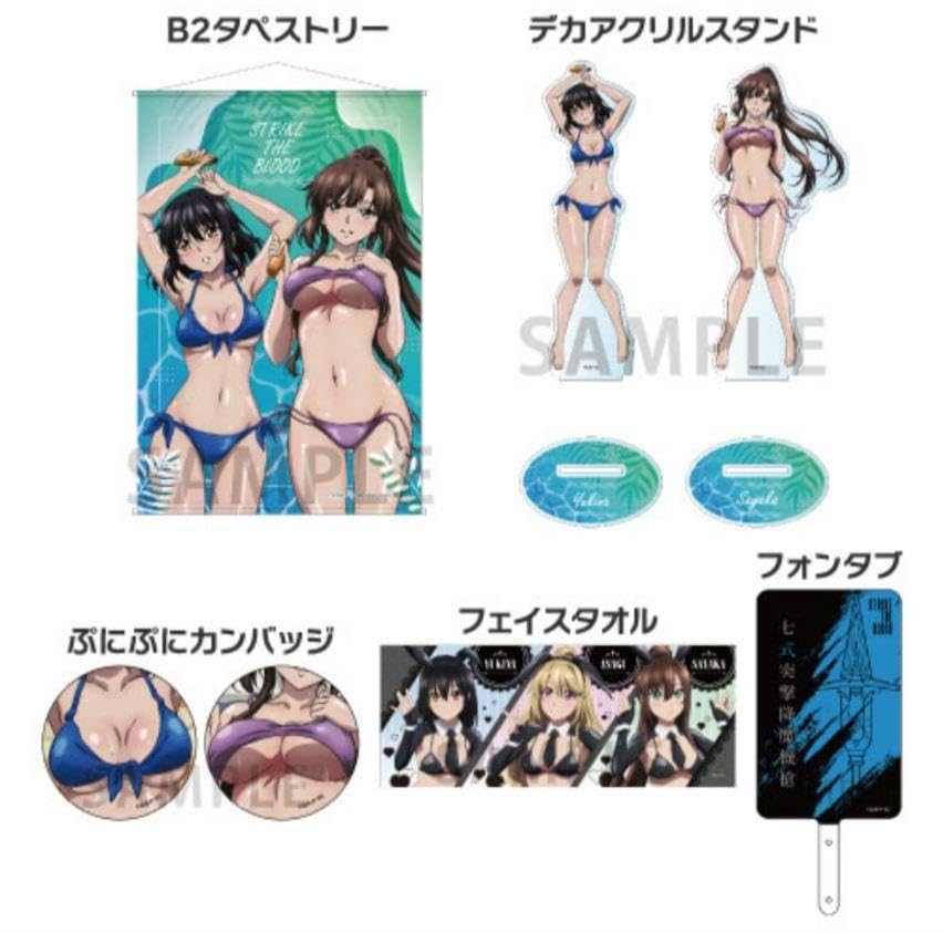 C104限定　ストライク・ザ・ブラッド FINAL グッズセット Amazon.co.jp: ストライク・ザ・ブラッド FINAL コミケ c104