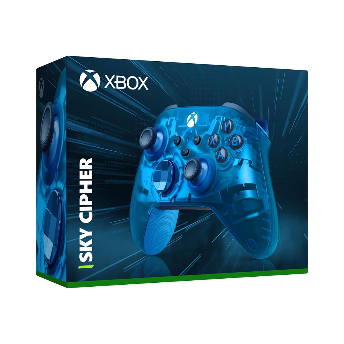 Xbox Microsoft Manette sans fil Édition spéciale Sky Cipher