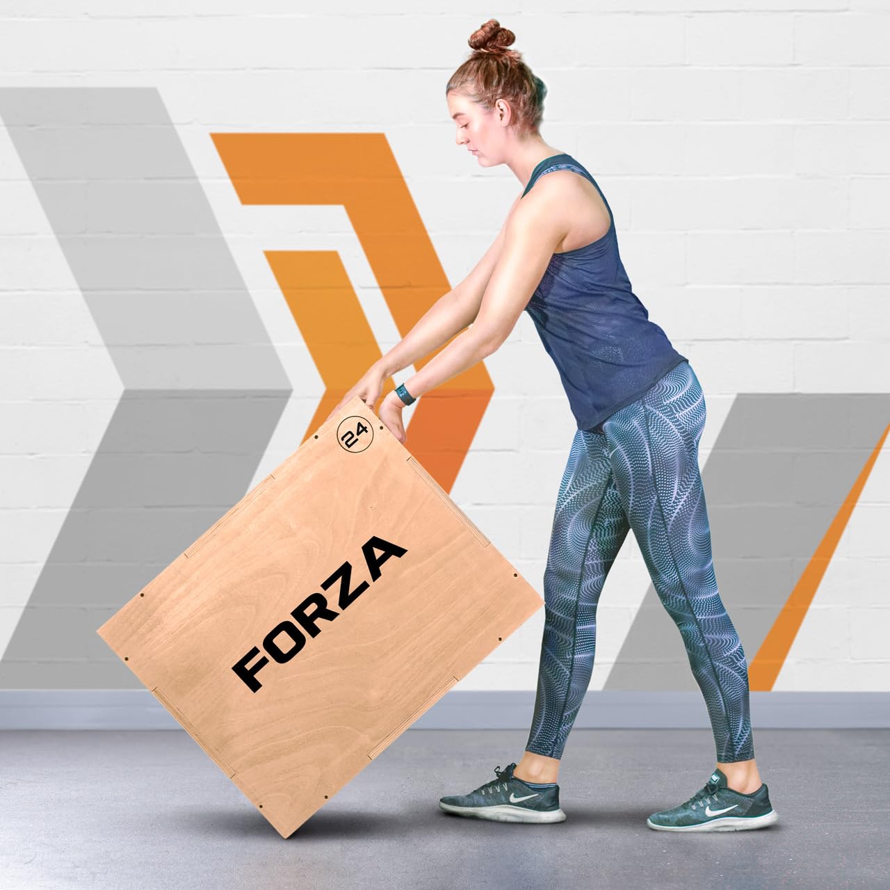 METIS Forza Box Pliometrico per Palestra - Attrezzatura per Palestra in casa e Palestra Commerciale | Box Pliometrico 3 in 1 per Allenamento di Resistenza | Altezze Disponibili : 51cm, 61cm e 76cm.