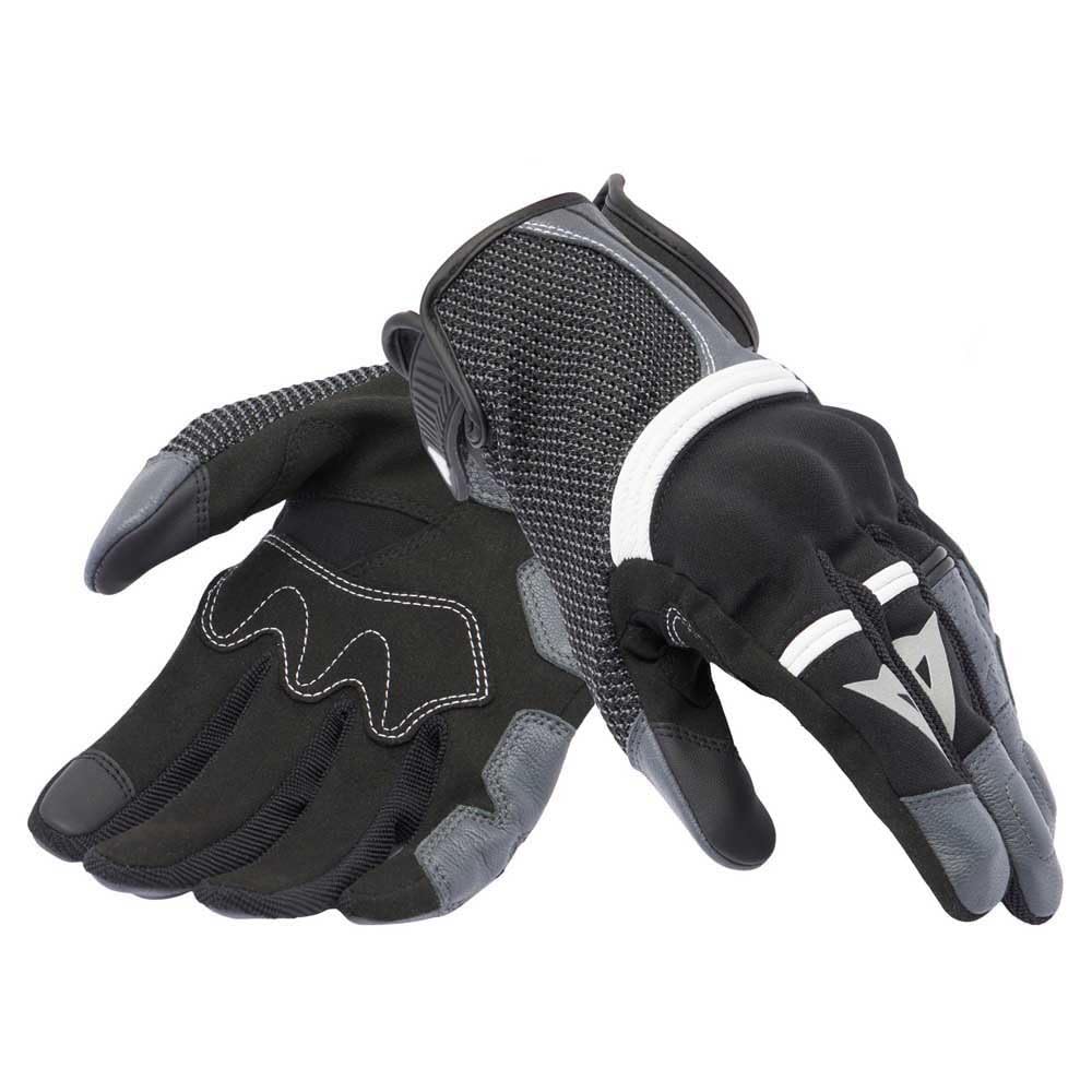 Dainese Namib Gloves - Guantes para moto de verano con tejido elástico y ventilado, pantalla táctil para hombre
