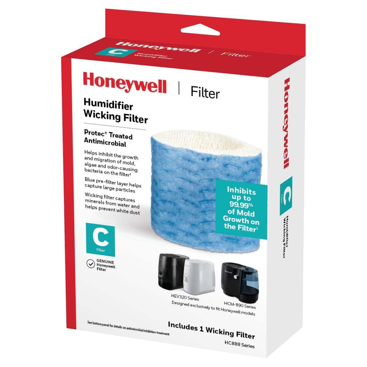 Filtre de rechange C blanc cartouche filtration purificateur air