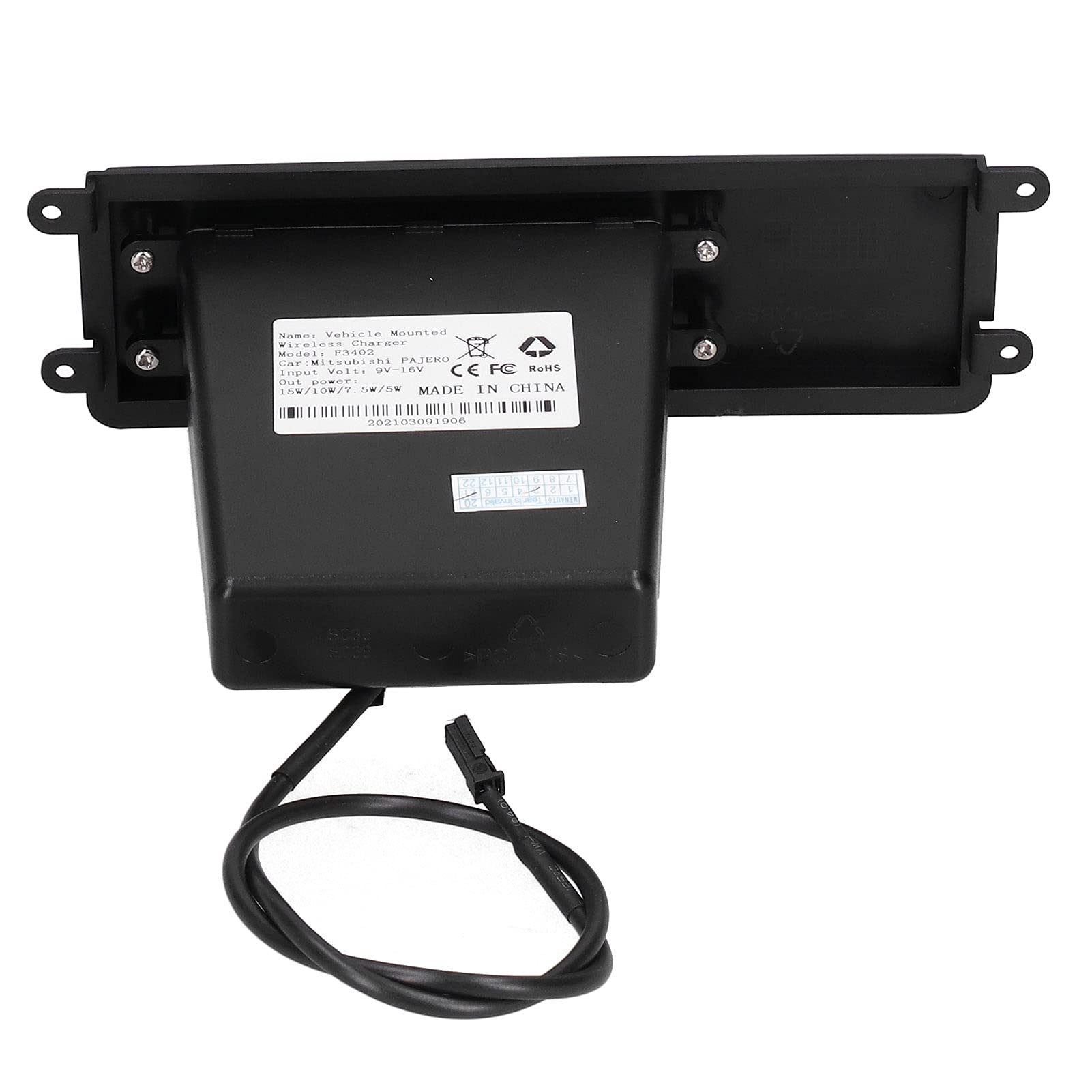 2-en-1 Support de Téléphone pour Voiture avec Charge Rapide 15W