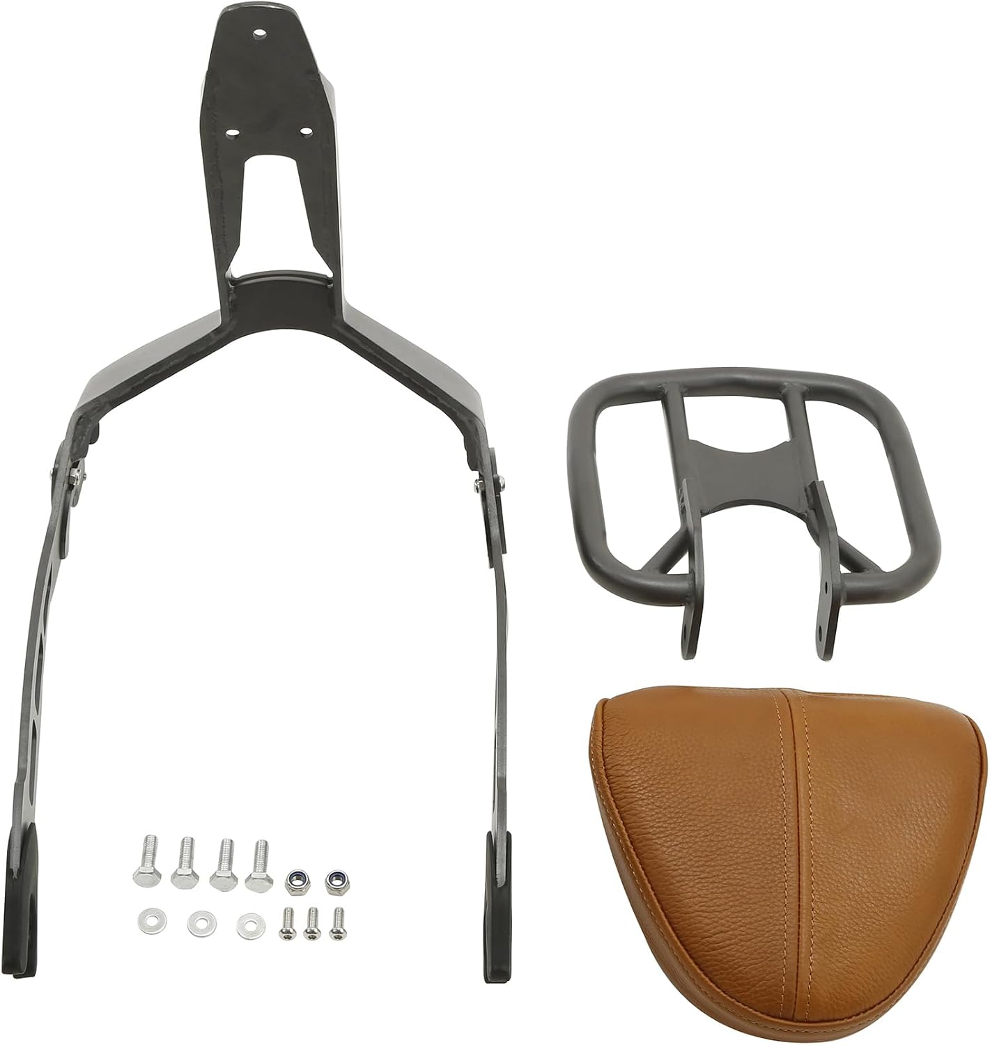 Green-L Detachable Passenger Backrest Sissy Bar with Luggage Rack Fit for Indian Scout Sixty 2016-2024