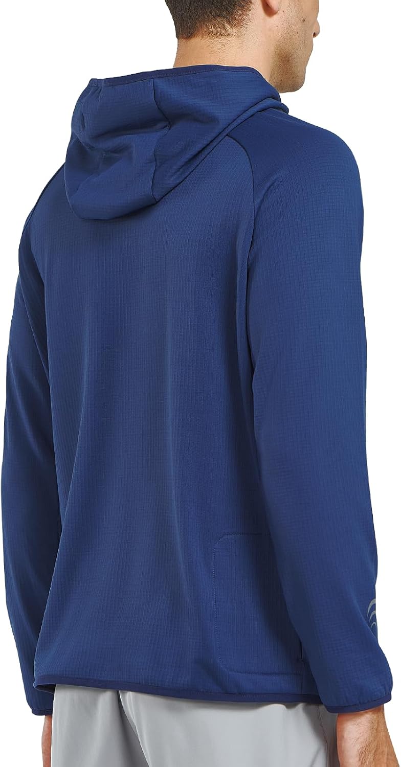 NORTHYARD Men's Running Hoodie Lightweight Fleece Workout Pullover Long Sleeve Cold Weather Hooded Sweatshirts Athletic Gym - Image 4