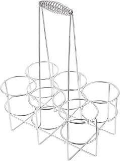 Slot Metal Beer Can Rack Portable Organizer for Restaurants Bars for Cans Sturdy Construction for Home and Hospitality Use