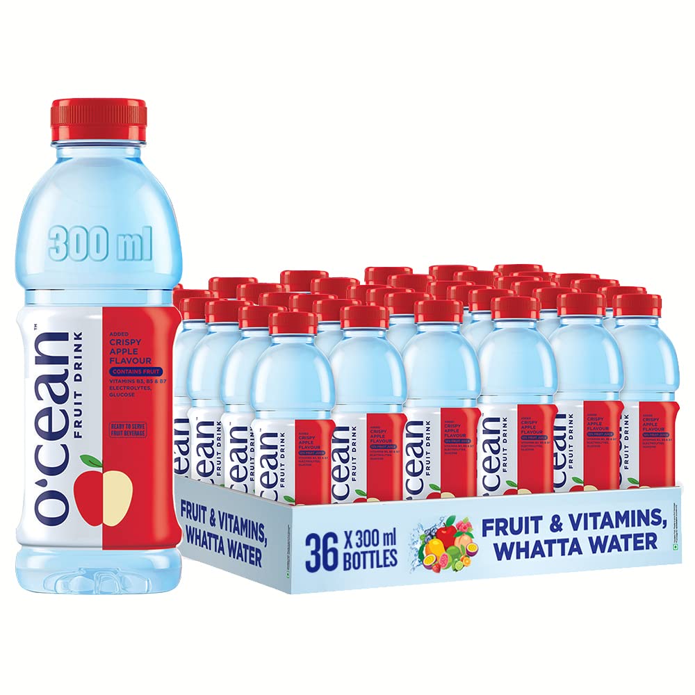 Ocean Fruit Drink Crispy Apple 300 ML (Pack of 36)