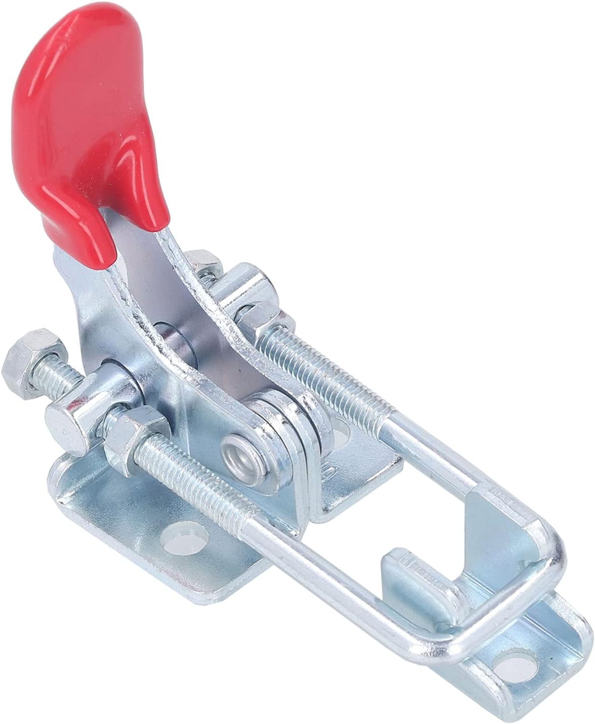 Toggle Latch Clamp, Heavy Duty Adjustable Stainless Steel Tension Clasp with, for Machine Operation Woodworking Cabinets Doors Drawers Furniture Welding