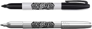 NBA San Antonio Spurs Marker 2 Pack, Black, One Size