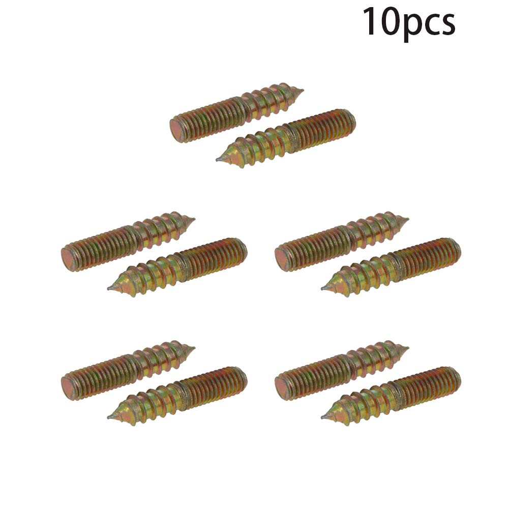 Blue Jay Fasteners 8117072-PL-50 0.31 x 2.25 in. Full Thread Steel Plain Hanger Bolts - Box of 50