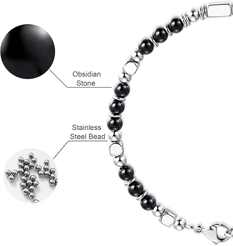 Miniatura 5 de Pulseras de cuentas para mujer, pulseras bohemias de plata y oro, regalos de joyería de moda para amante, mamá, amigos