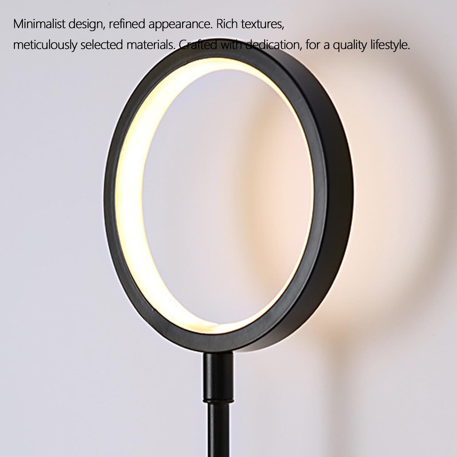LED Kreativ Wandleuchte 3000K/4000K/6000K Dimmbar Wandlampe Innen Modern Eisen Acryl Wandbeleuchtung Nordisch Linear Geometrisch Design für Wohnzimmer Schlafzimmer (Rechts,Schwarz)