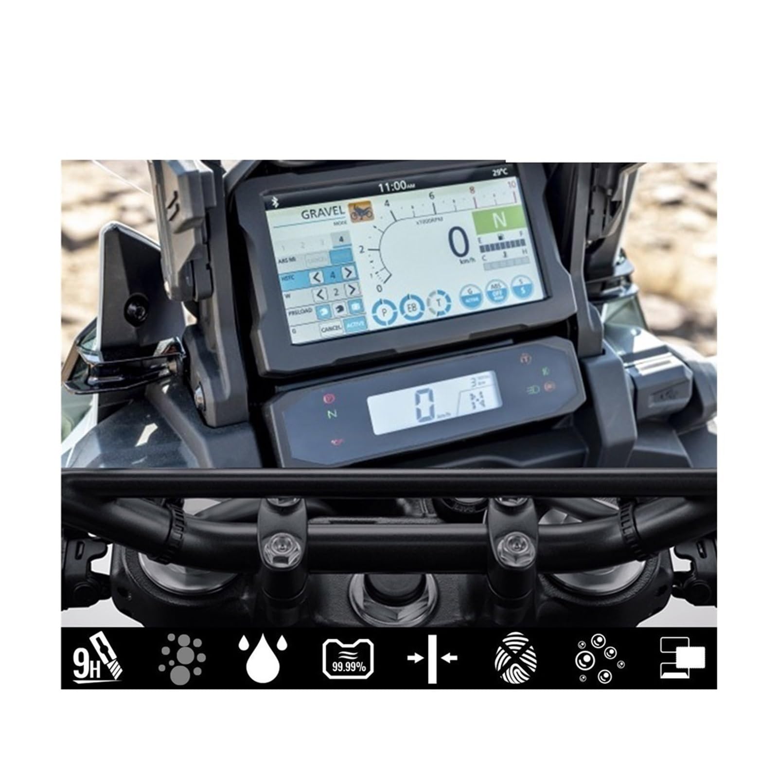 Motorrad-Anzeigefolie Für NT1100 NT 1100 2021 2022 2023 Motorrad Zubehör Schutz Film Dashboard Screen Protector Teile