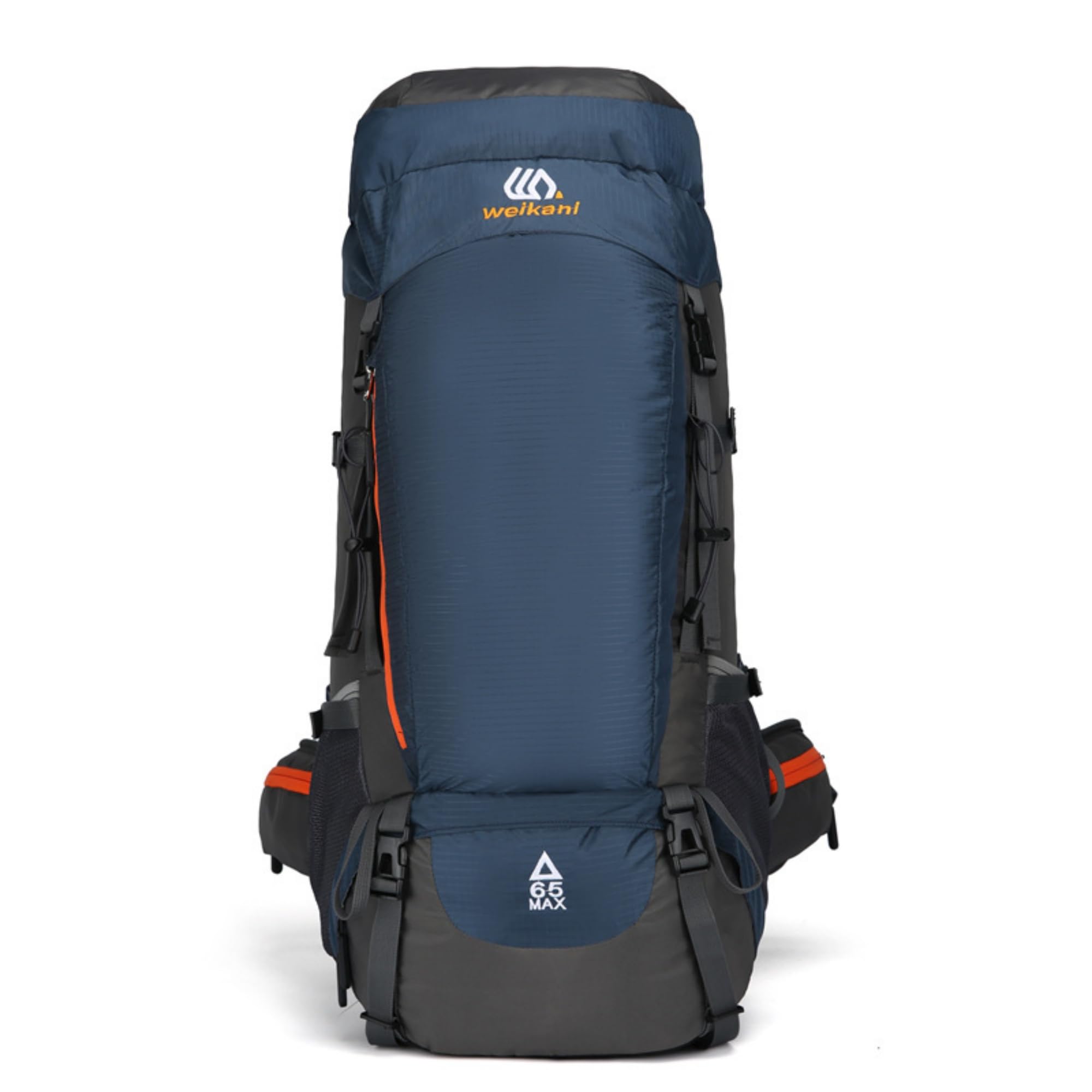 DEIUOGE 65L Backpack Hiking Backpack Waterproof Rucksack with Rain Cover Large Camping Bag Rucksack for Men Women Lightweight Backpacking for Travel Ski Cycling Climbing Mountaineering