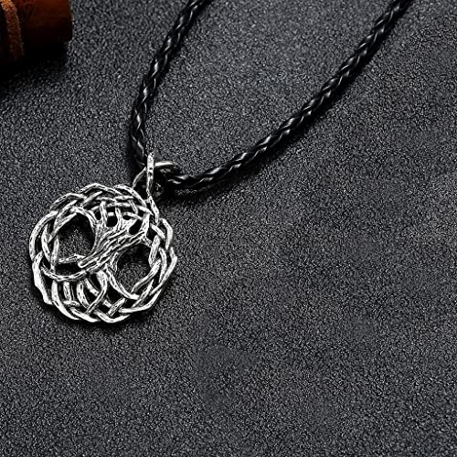 Collier homme Yggdrasil cadeau talisman viking - 2