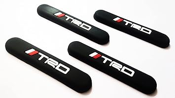 Silicone Sucker TRD Racing Development - TRD Sports Anti Scratch Door Edge Rubber Guard Buffer Protectors for Cars - Original Type Door Guard for All Cars and Four Wheeler