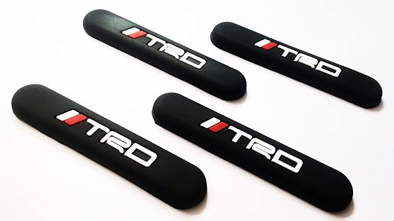 Silicone Sucker TRD Racing Development - TRD Sports Anti Scratch Door Edge Rubber Guard Buffer Protectors for Cars - Original Type Door Guard for All Cars and Four Wheeler