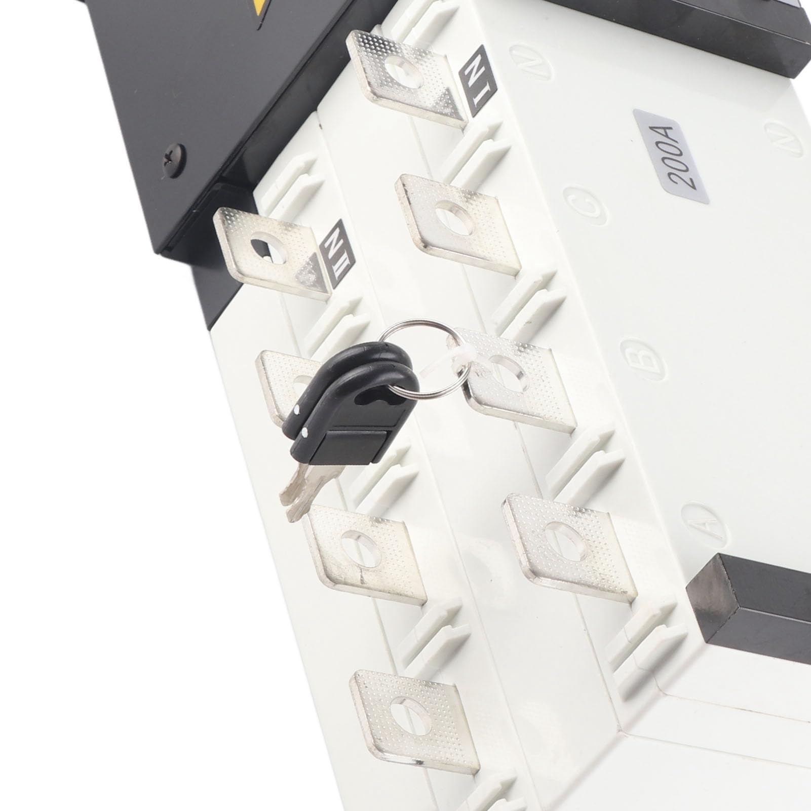 AMONIDA Automatischer Dual-Power-Transferschalter, Mikromotorsteuerung, 4-Betrieb für öffentliche Gebäude, AC400V, Doppelfunktionalität (200A)