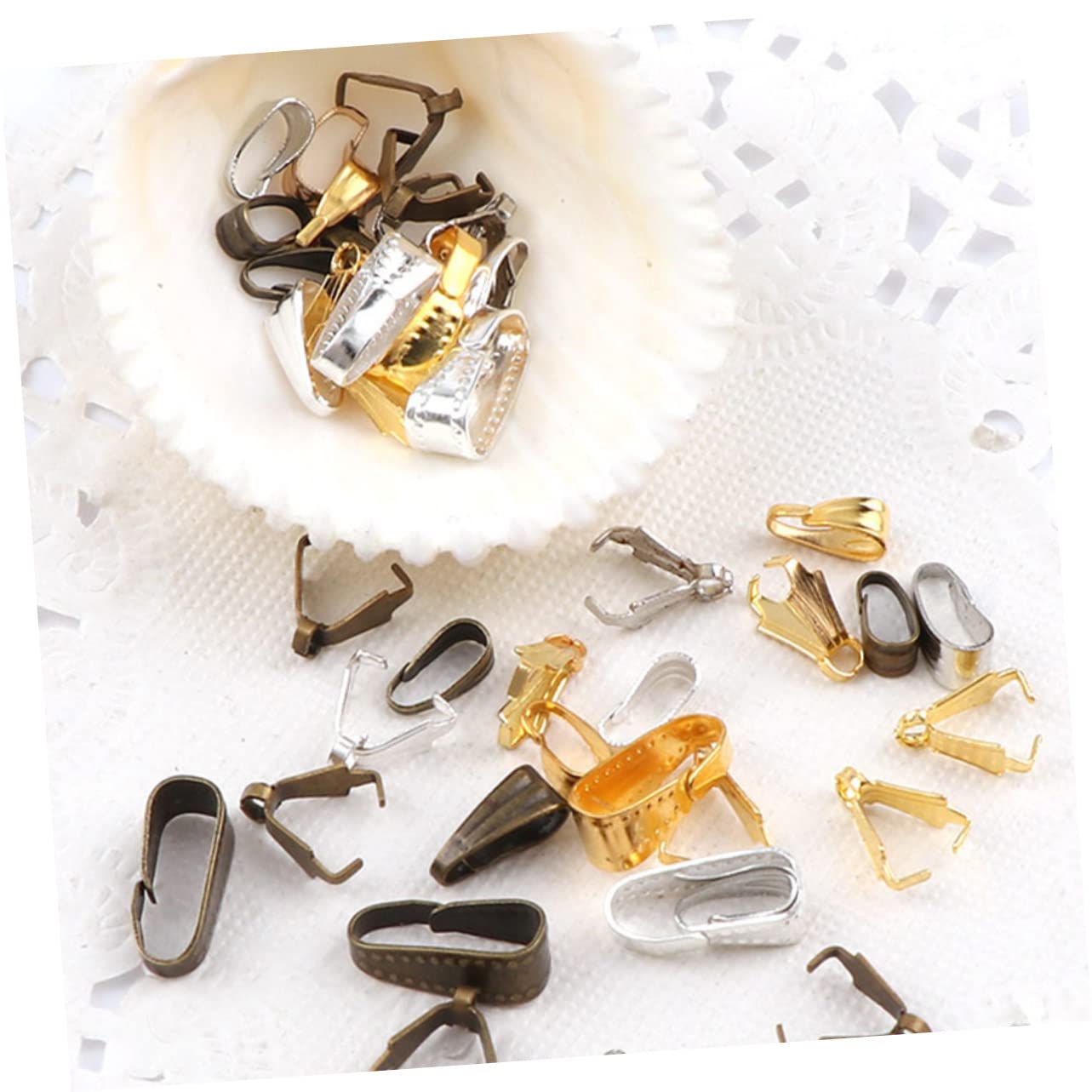 EXCEART 2000piezas Enganches Colgantes Para Collares Conectores De Pendientes Kc Antiguo Para Manualidades De Joyería