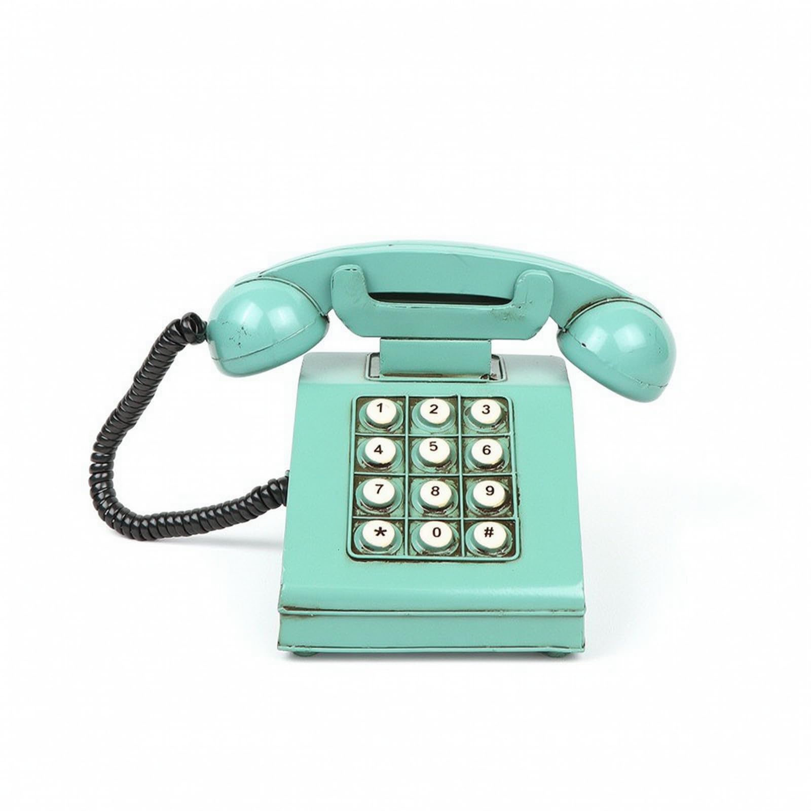 Adorno clásico retro artístico para vestir tu repisa con una elegante réplica antigua marrón
