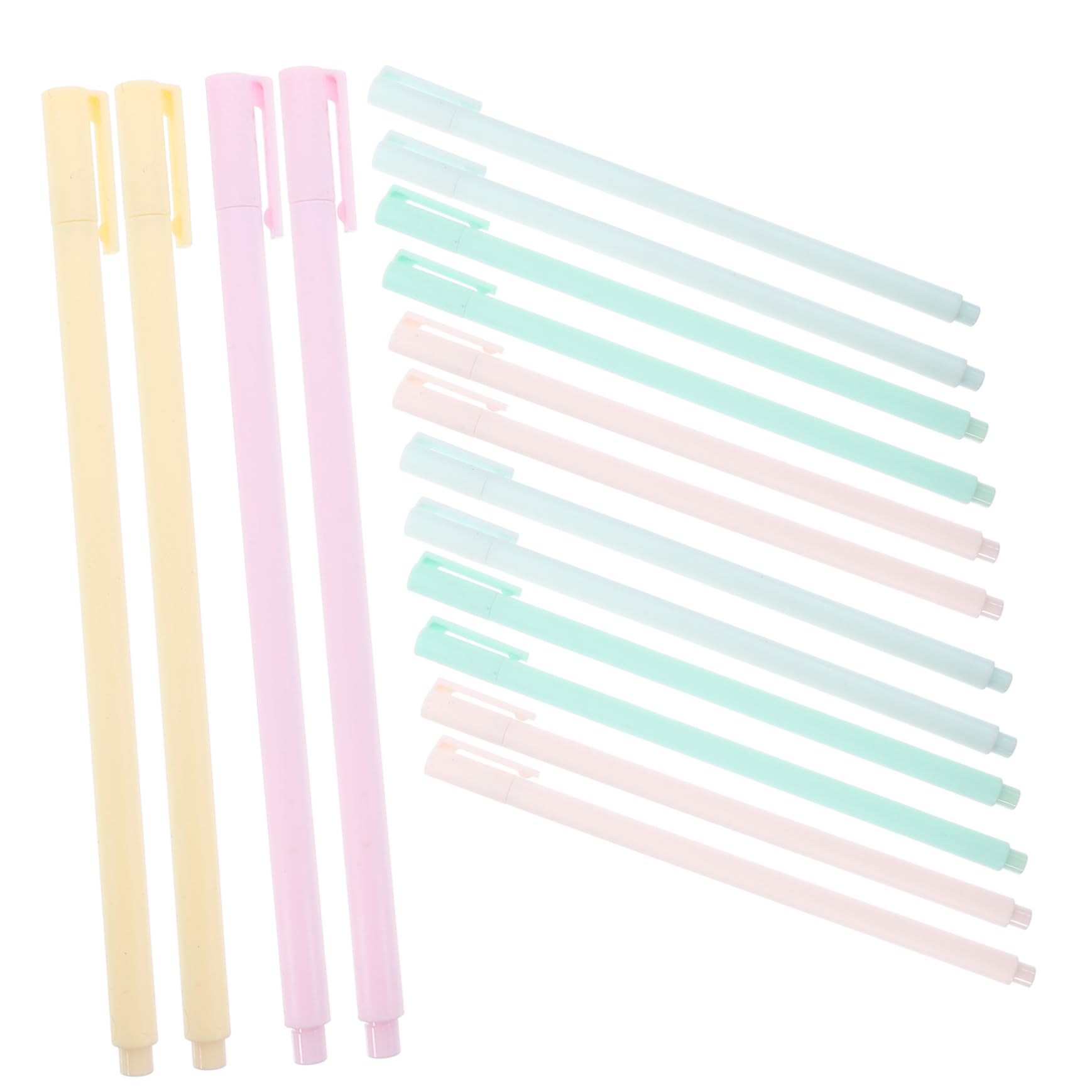 Gadpiparty 2 Ensembles Stylos Gel Créatifs Stylos À Encre Colorée Pour Écriture Idéaux Pour École Bureau Et Usage Familial Design Pratique Et Confortable 40 Pièces * 2