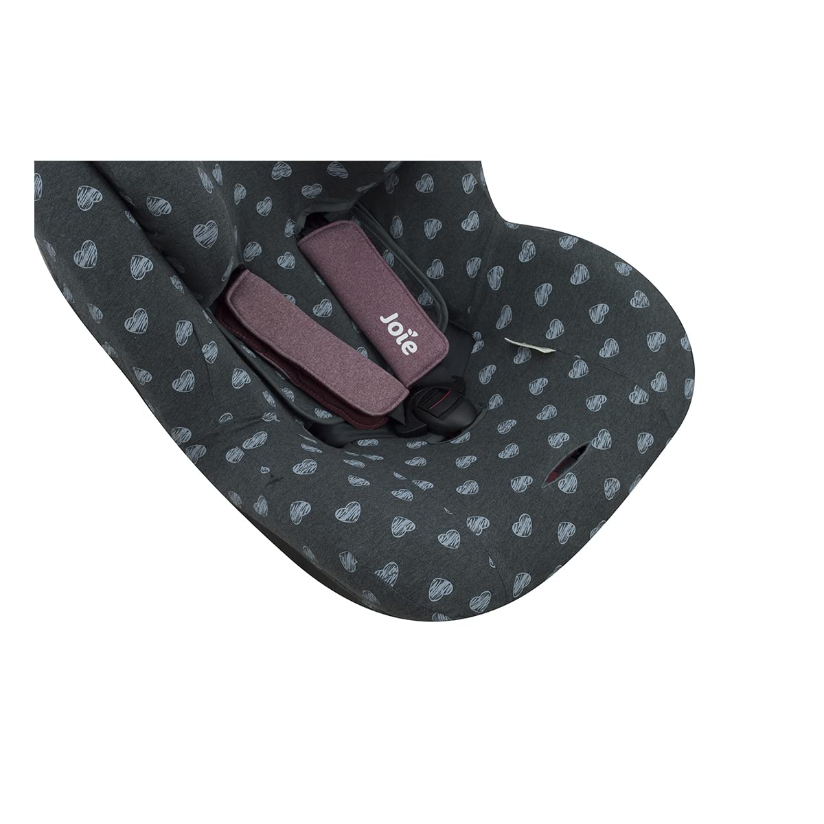 JYOKO Kids Funda para Silla de Coche Compatible con Joie I-Anchor Advance (Blue Heart)