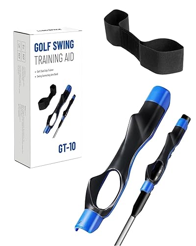 Golf Grip Trainer & Swing Correcting Arm Band, Golf Training