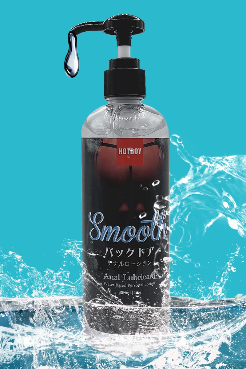 HOTBOY日本製アナルローション360ml オナホ 男性 オナ二ー 潤滑剤ゼリ 安全 高粘度アナル用セックス 挿入 人気 乾きにくい 洗わない アダルトグッズ ローション 無香料タイプ 遅乾 ねっとり 前立腺マッサージ smooth