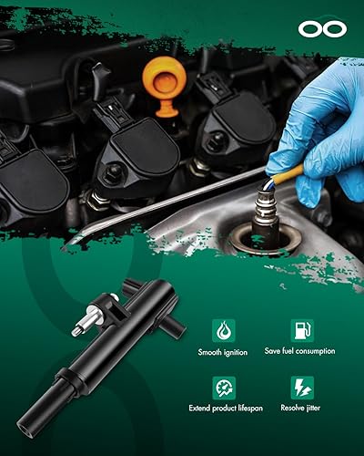 Miniatura 4 de SCITOO Paquete de bobinas de encendido para Jeep Grand para Cherokee 4.7L 2008-2009 para Dodge para Ram 1500 4.7L 2008-2010 para Durango/Chrysler