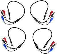 Vista 1 de SaferCCTV Dispositivo de micrófono de audio de alta sensibilidad, kit de captación de voz de sonido para cámaras de seguridad de vigilancia CCTV