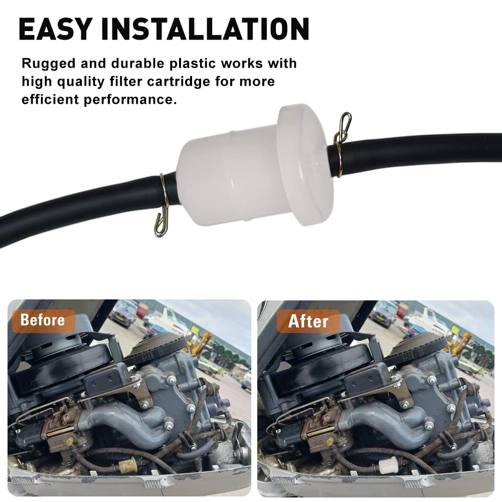 XRmarine Kraftstofffilter Für Honda Außenborder - Inline Filter 16910-ZV4-015