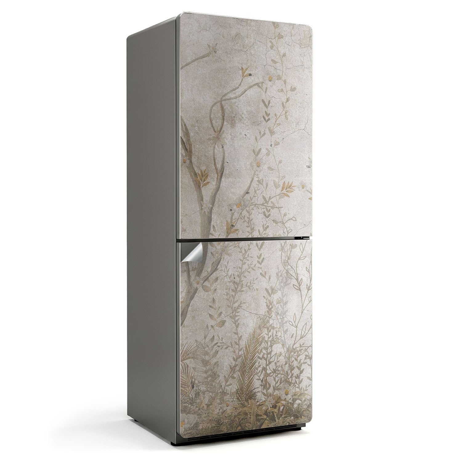 Sticker frigo 70x190 cm décalcomanie de cuisine autocollant couvrant entièrement