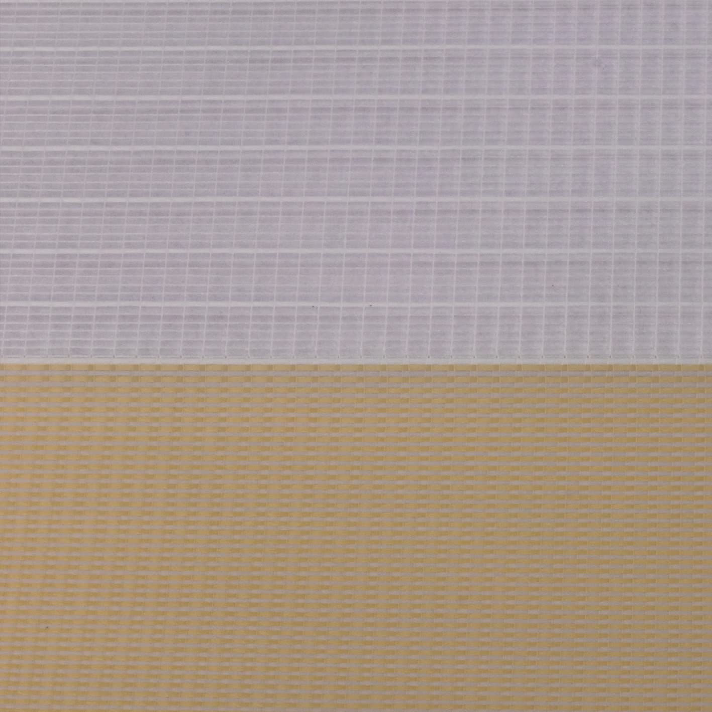 Premium Klemmfix Doppelrollo mit Kassette (Creme, 140 x 150 cm) - lichtdurchlässig & Blickdicht - Duo Vario Rollo für Fenster ohne Bohren (Stoffbreite 136 cm)