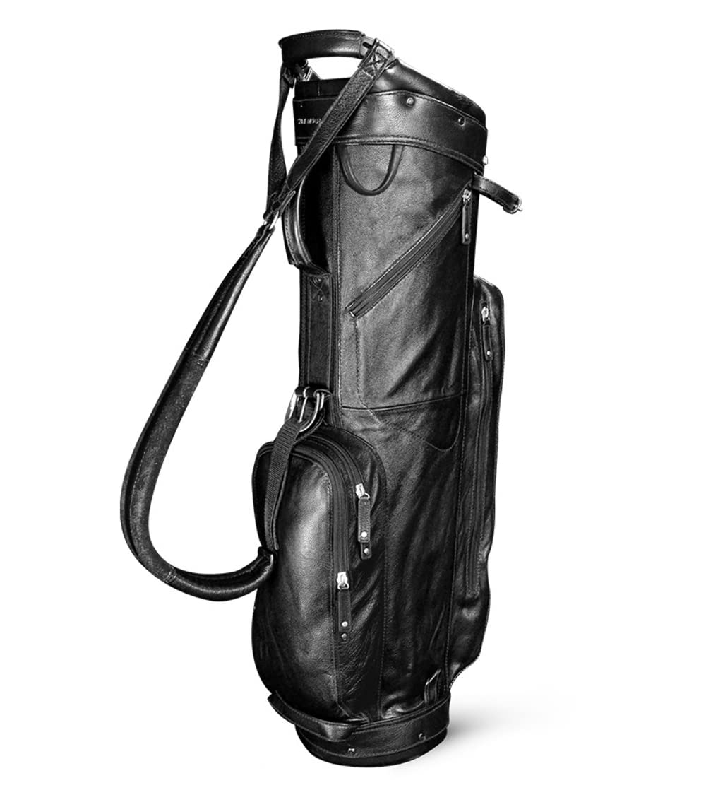 Sun MountainLeather Cart Bags Black
