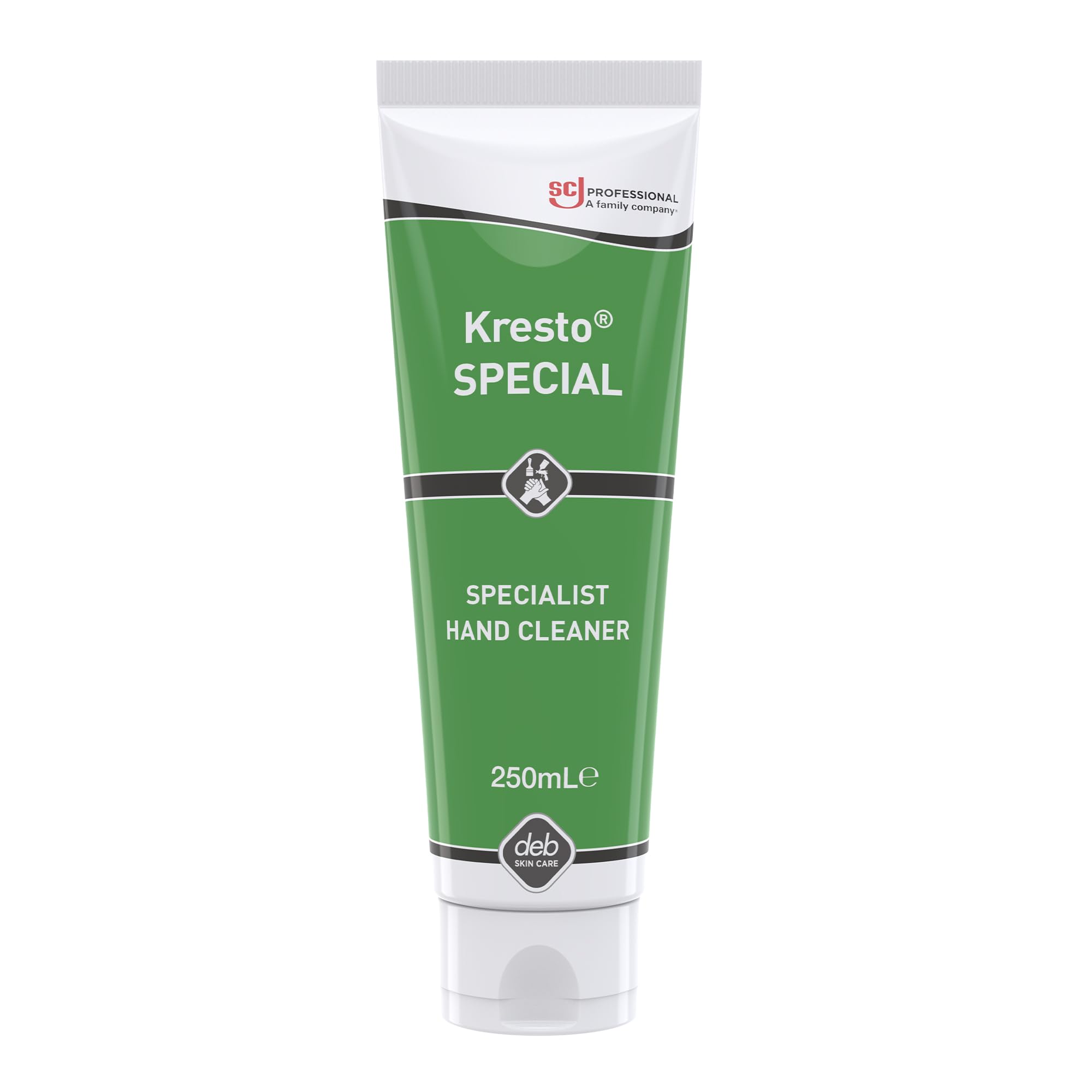 – SC Johnson Professional Kresto Special Hand Cleaner – Heavy Duty Formula for Paint, Adhesives & Sealants – Solvent-Based – Perfume Free – 250ml Tube – For Professional Use Only