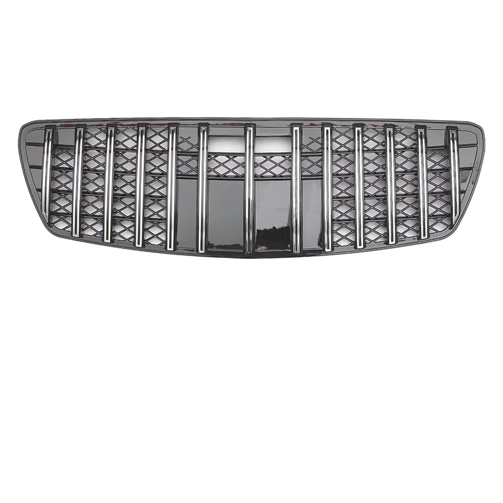 Calandre W211 style GTR argent pour Benz Classe E 2003-2006 - 8