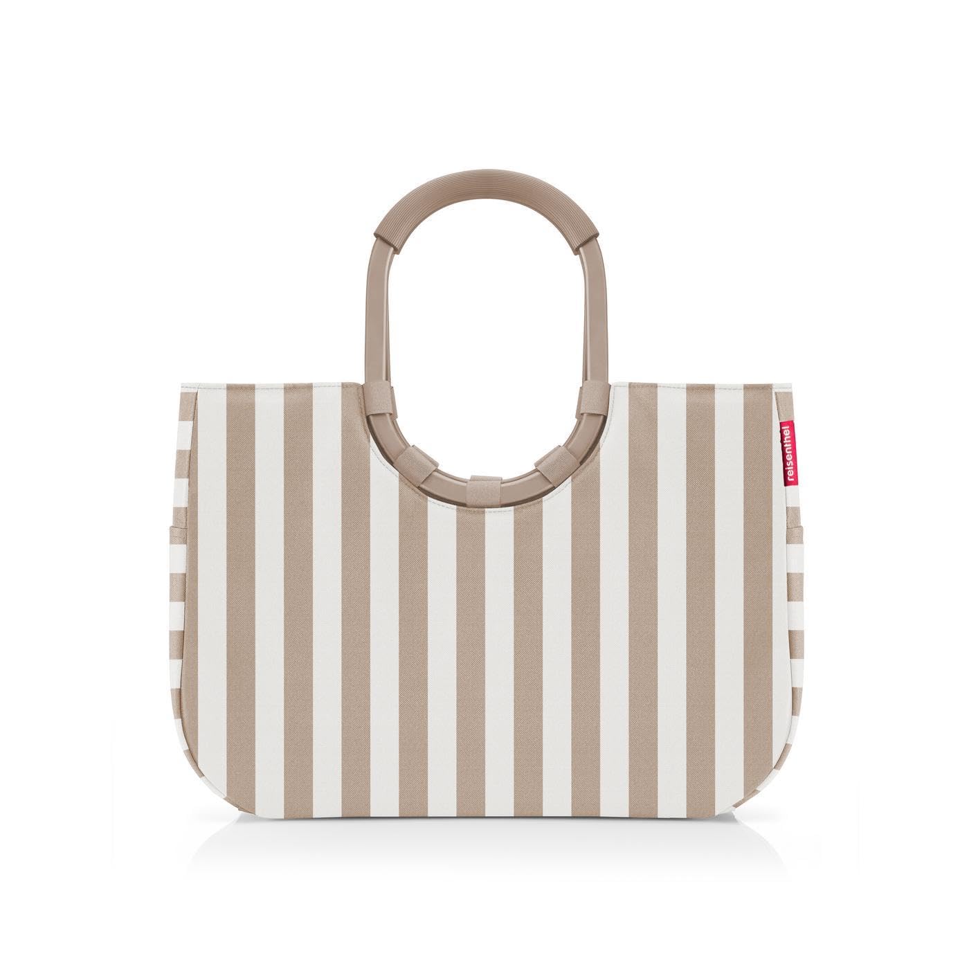 Reisenthel Loopshopper L-Summerstripes coffee