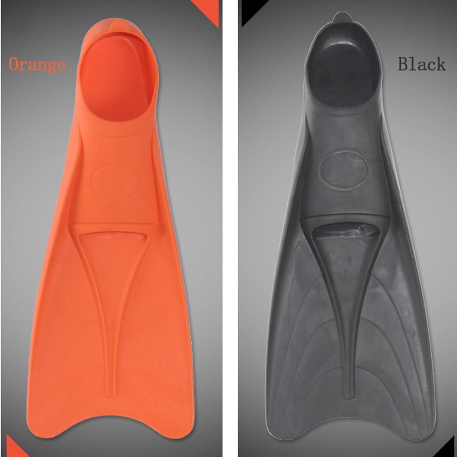 Swim Flippers for Diving & Pool Training Long Frogs Comfortable Snorkeling Gear for All Ages Soft Swim Fins for Adults Long Snorkeling Fins
