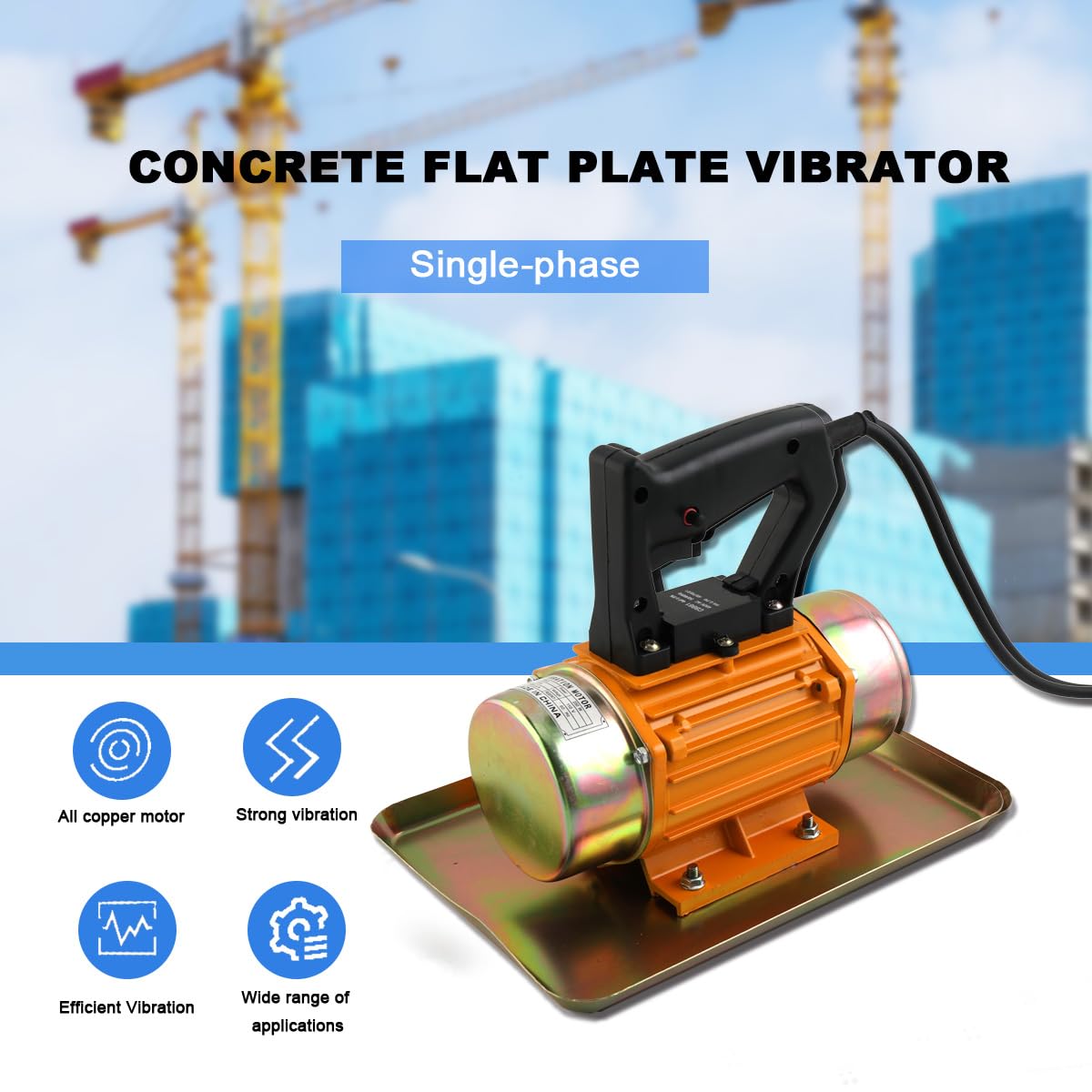 Electric Concrete Vibrator - 250W Power -3 Electric Concrete Vibrator - 250W Power -3