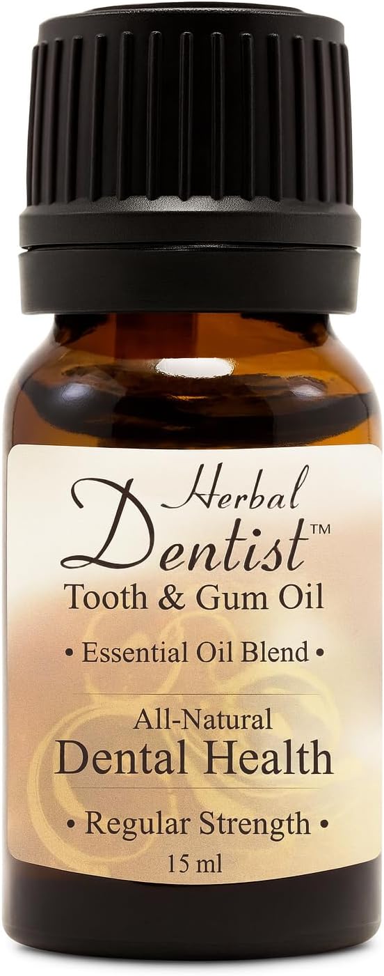 Extra Strength Herbal Dentist Cure for Bad Breath, Gum Disease, Halitosis, Get Stronger Whiter Teeth