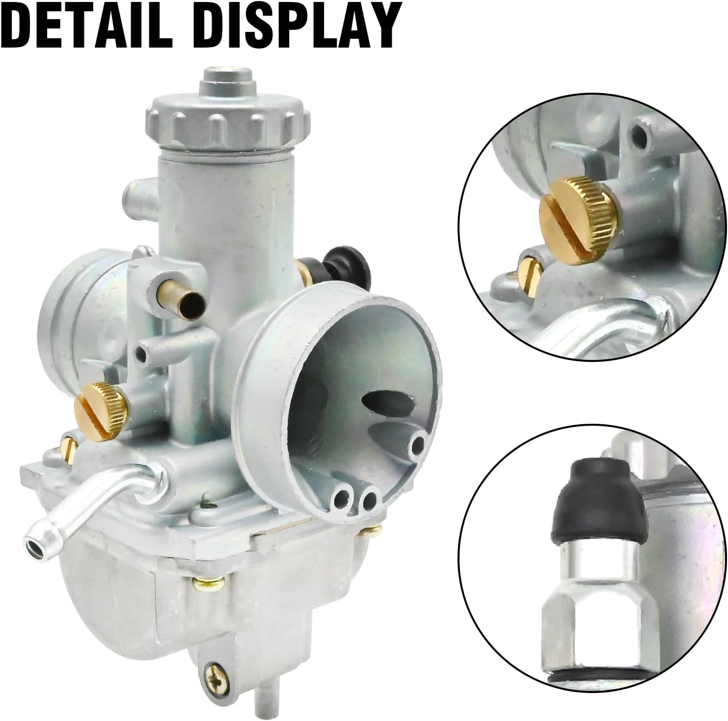 Carburetor Tune Up Kit, Replacement for Suzuki Quadrunner L230 LT230E 2x4 1985-1993, Replacement for Suzuki Quadrunner 250 LTF250 LT4WD 1988-1996