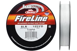 Fireline Braided Beading Thread: Fishing Line Strength for Durable Jewelry Creations