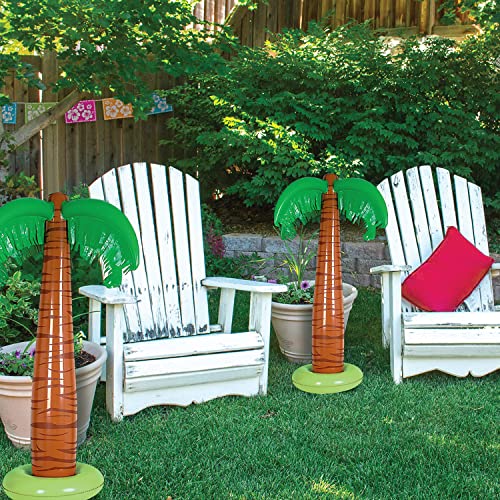 Palmier gonflable léopard 50001 de 4 pieds pour décoration de piscine - 5