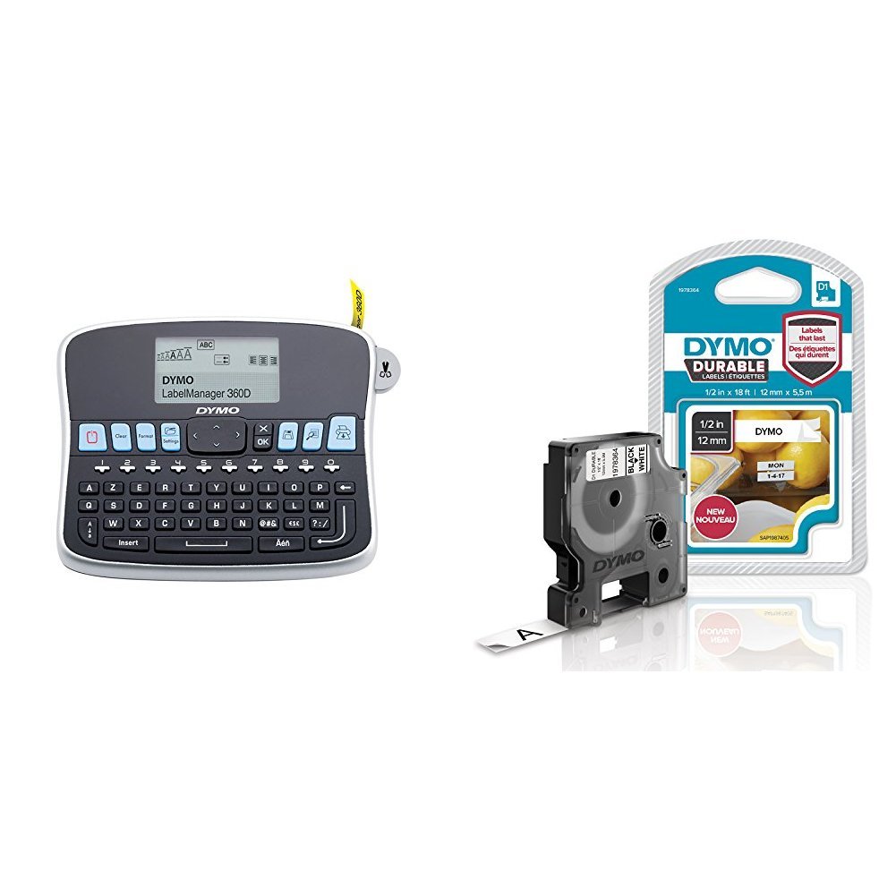 Dymo LabelManager 360D étiqueteuse AZERTY pour ne plus perdre vos dossiers - 4