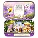 CUTEBEE Box Theatre Doll House Furniture Miniature, 1:24 DIY Dollhouse Kit for Kids (Sweet Dreams Among Blooms)