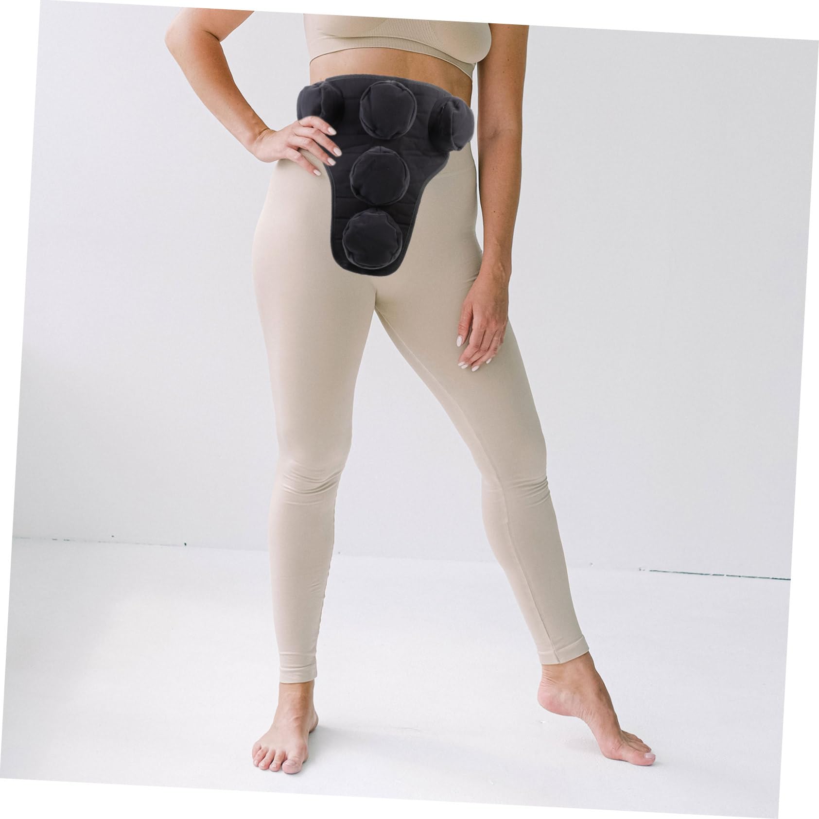 TOBBOMEY Traditional Moxibustion Box Moxa Cover Portable Moxa Burner for Neck Shoulder and Knee Bag